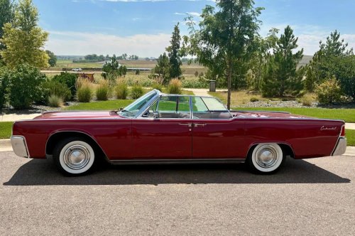 1963 Lincoln Continental Convertible for Sale With 86,000 Miles Shown