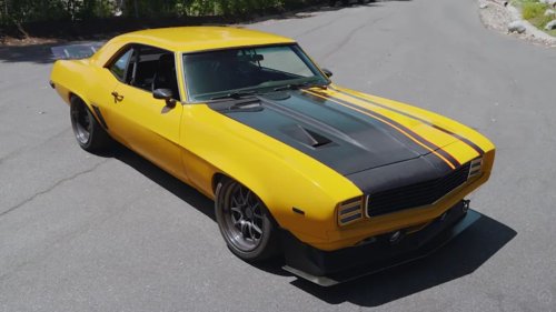 This 700-HP All-Motor 1969 Camaro Is A Street-Legal Track Weapon