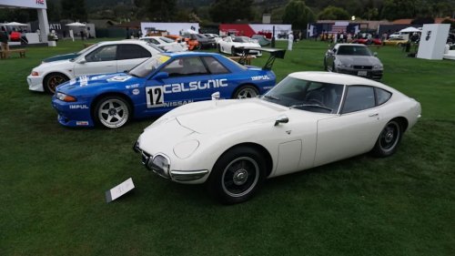 The Quail Flies into Monterey with Cars and Copters