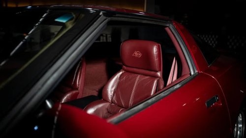 Michael Jordan’s “I’m Back” Corvette Is Now On Display For Fans To See