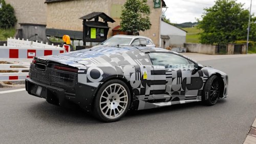 Audi, SuperCar, Spied: Audi Is Already Testing Its Freshly Revealed Nuvolari Supercar at the Nurburgring