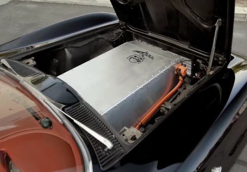 Tony Hawk Converted a 1964 Corvette to EV Power—and Petrolheads Are Furious