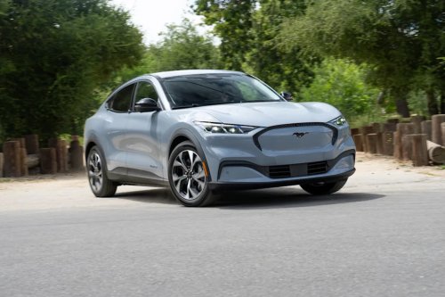 See Exterior Pics of the 2026 Ford Mustang Mach-E