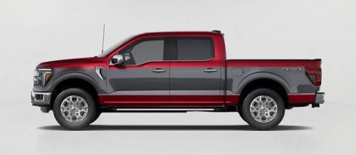 2027 Ford F-150 Now Offers A Retro Two-Tone Paint Option