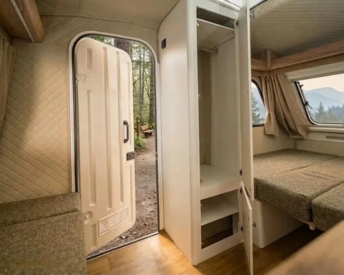 This Tiny, Lightweight Travel Trailer Is an Affordable Retro Camper Dream