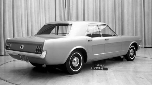 Ford Mustang Mach-E, Ford Mustang, Ford, Before The Mustang Mach-E, Ford Thought About Building This 4-Door Pony Car
