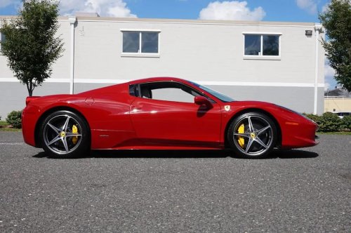 2013 Ferrari 458 Spider for Sale With 7,000 Miles