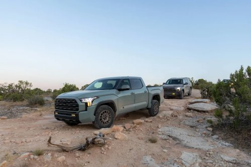 Toyota, Toyota Sequoia, Toyota Tundra, I Drove The 2027 Toyota Tundra And Sequoia Trailhunter In The Desert: Here’s My First Taste Of Toyota’s Big Overlanding Push