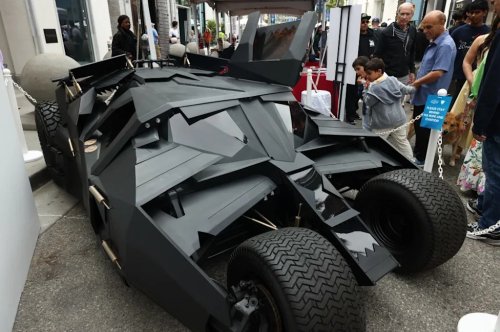 SuperCar, Supercar showdown on Rodeo Drive as the Batmobile lines up with world’s rarest (and most expensive) racers