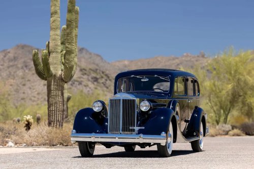 1935 Packard Twelve Series 1208 Seven-Passenger Sedan: Grand American Luxury at Its Absolute Peak on Bring a Trailer