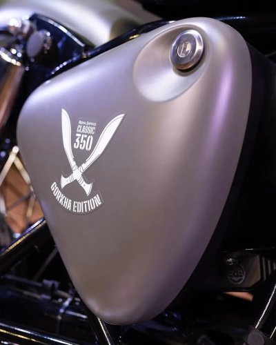 This Uniquely Military-Inspired New Royal Enfield Classic Is Extra Rider Friendly to Boot