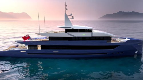 Delta Marine Is Launching a New Lineup of Sculptural Hybrid Superyachts