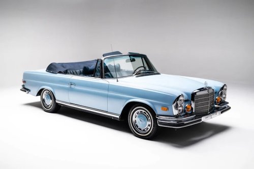 1971 Mercedes-Benz 280SE 3.5 Cabriolet for Sale With 8,000 Miles Shown
