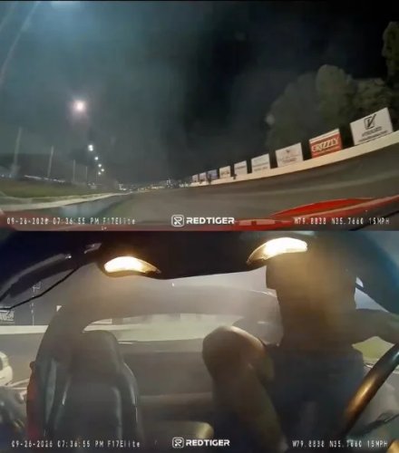 Corvette Driver’s Passenger Narrowly Escapes Burning Vehicle During Test Run Gone Wrong