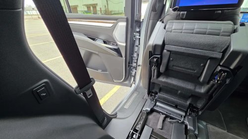 Payne: In the Cadillac Escalade, there's always a button for that