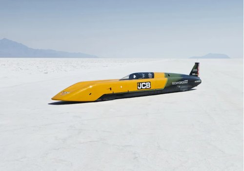 Hydrogen-powered car sets new world land speed record