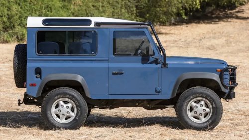 Kim Basinger’s Classic Land Rover Defender Is Up for Auction Right Now