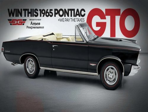 Pontiac, Win a Restored 1965 Pontiac GTO Convertible: Inside the Dream Giveaway