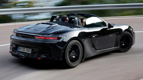 Porsche, Riding Shotgun in Porsche's All-New Electric Boxster Proved Reassuringly Familiar