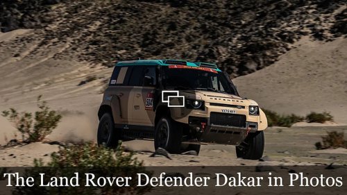 Land Rover’s Newest Defender Is a 635 HP Tribute to Its Dakar Rally Winner