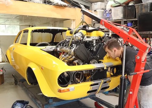 Ferrari, Alfa Romeo, Watch a YouTuber Shove a Ferrari 360 V8 Into a 1973 Alfa Romeo, Creating the “Alfarrari”