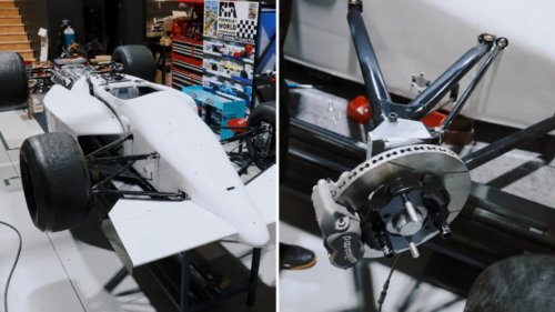 How Mad Mike Used a Tamiya RC F1 Car to Solve His F1 Drift Car’s Steering Problem