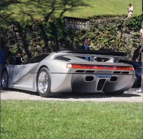 Mercedes, The One-off Mercedes C1000 Has Been Papped at Lake Como