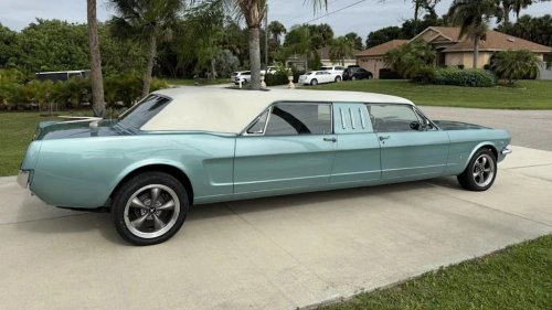 Ford, Ford Mustang, Someone Turned A 1966 Ford Mustang Into A 21-Foot Limousine