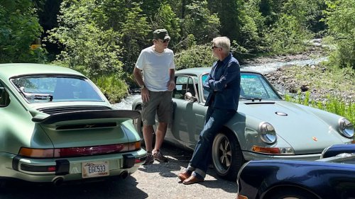 Singer-Reimagined Porsche 911s Take to the Swiss Alps in Photos