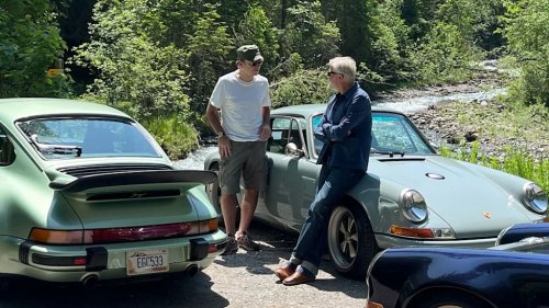 Singer-Reimagined Porsche 911s Take to the Swiss Alps in Photos