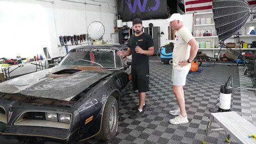 Husband Surprises Wife With 1977 Smokey And The Bandit Trans Am