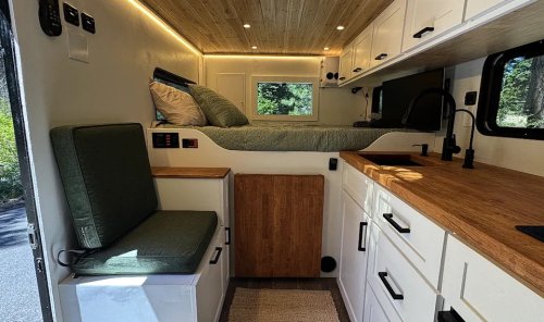 He Bought a Rotted 25-Year-Old Box Truck and Turned It Into an Off-Grid Mansion
