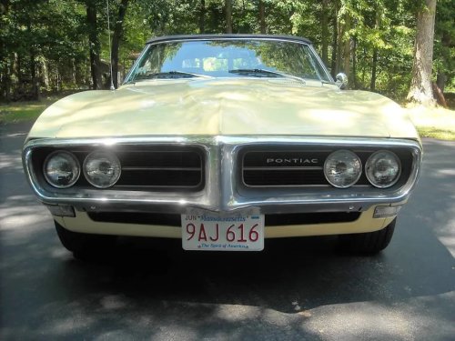 1968 Pontiac Firebird Convertible for Sale With 105,000 Miles Shown