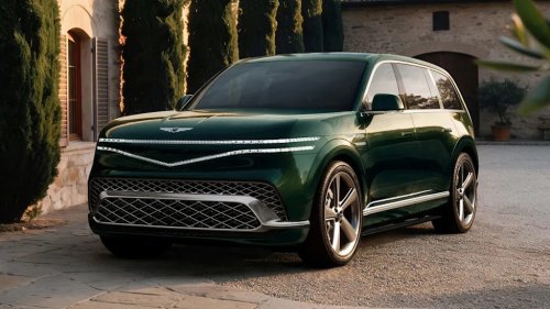 The 2027 Genesis GV90 Has Coach Doors, Swiveling Seats, and One Wild Luxury Trick