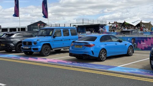 Here’s a Peek at the F1 Drivers’ Parking Lot in Silverstone