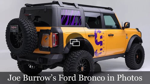 Ford, Ford Bronco, NFL Star Joe Burrow’s Custom Ford Bronco Is Heading to Auction