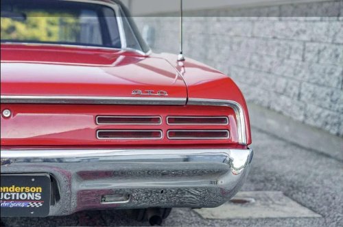1967 Pontiac GTO for Sale from Henderson Auctions This Weekend at Barber Motorsports Park