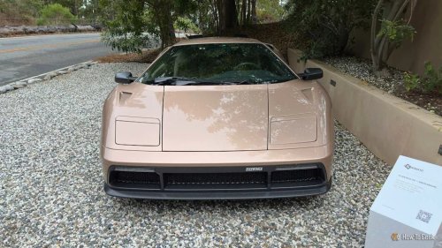 Lamborghini, This modernized Lamborghini has less tech, and that's the point