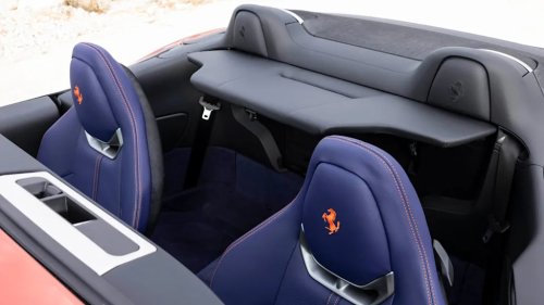 The Ferrari Amalfi Spider in Photos