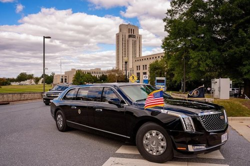See inside 'The Beast,' Trump's $1.5 million bulletproof presidential limousine