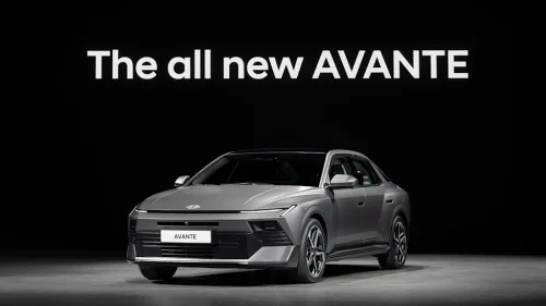 The 2027 Elantra displayed sharp, jagged looks at its launch in South Korea this week.