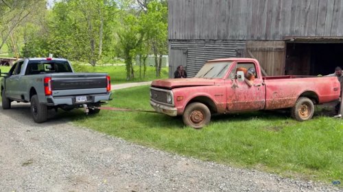 Woman Thought They Were Stealing Her C10 Truck... Instead She Got A Surprise