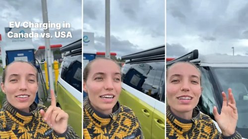 Road-trippers say EV charging in Canada is cheaper, easier to find than in the US
