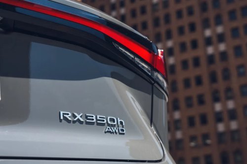 See Exterior Pics of the 2026 Lexus RX350h F Sport