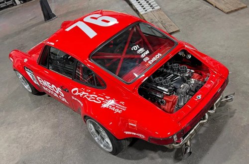 OMG! Someone Put a Ferrari V8 in a Porsche 911!