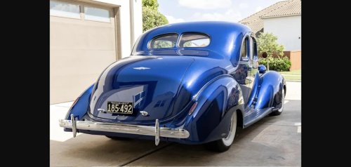 This LS3-Powered 1937 Hudson Terraplane Swaps Art Deco Style for Modern Muscle