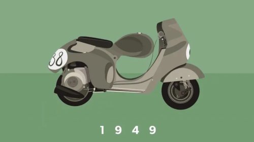Vespa Spent Its First Decade Trying Its Hand At Racing Which Resulted In Some Weird-Ass Models And Record-Making Runs