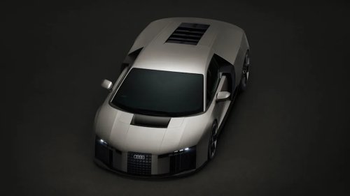 Audi, SuperCar, The Audi Nuvolari Supercar in Photos
