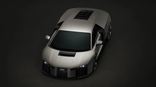 The Audi Nuvolari Supercar in Photos