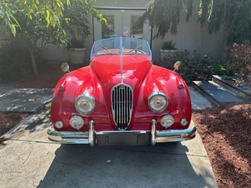 Saratoga Automobile Museum Auction Spotlight: This 1956 Jaguar XK 140 Roadster Is a Showstopper